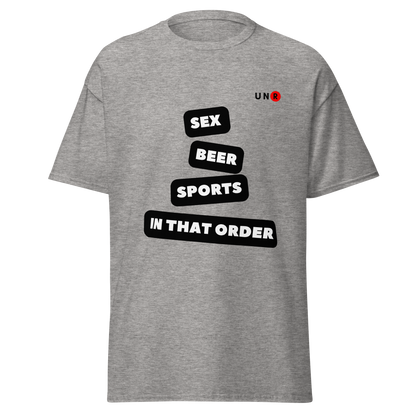 Sex, Beer, Sports T-shirt