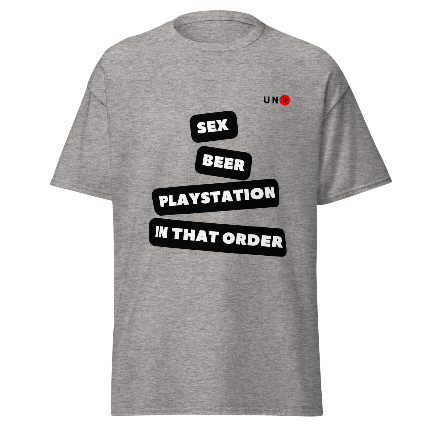 Sex, Beer, Playstation T-shirt