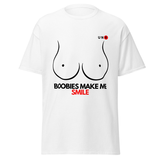 Boobies Make Me Smile T-shirt